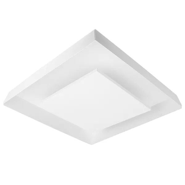 Imagem do produto Plafon De Luz Indireta Sobrepor 45x45cm Para 4 Lâmpadas E27 Branco